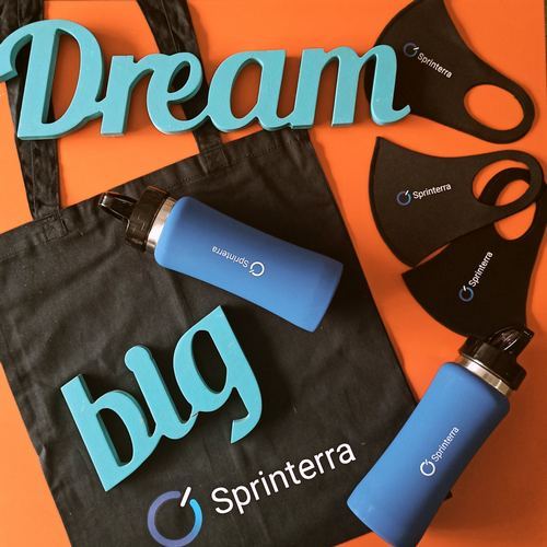 Sprinterra's branded merch