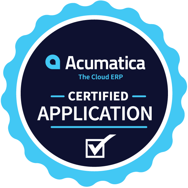 Acumatica Certified Application Badge