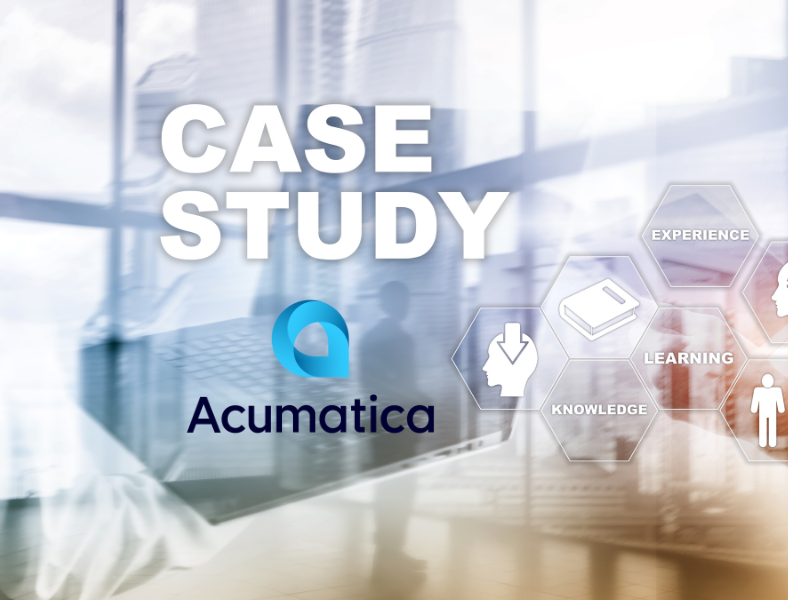 acumatica logo screen case study