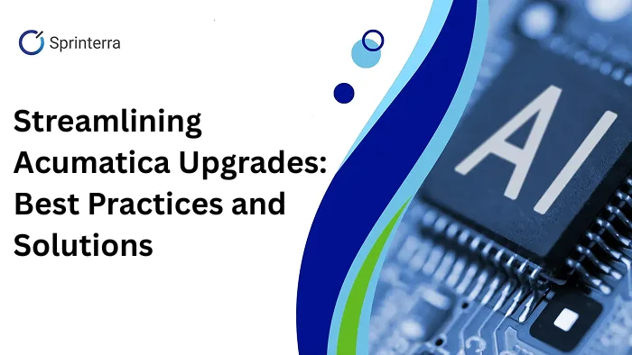 Acumatica Upgrades