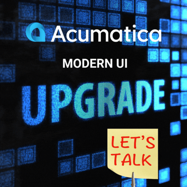 Acumatica Modern UI