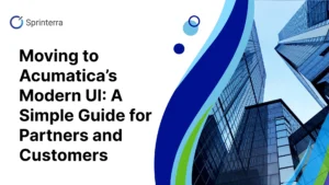 Acumatica Modern UI