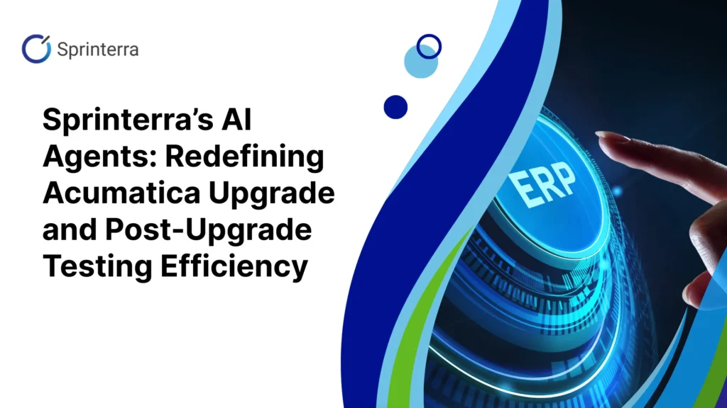 Acumatica Upgrade
